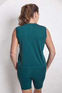 Débardeur en coton doux pour femme, léger, respirant, sans manches, vêtements décontractés pour l'entraînement - Product Image 5