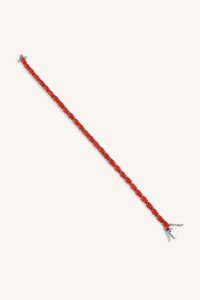 Pulsera de Coral en Plata de Ley 92.5 KLSB-20487 - Product Image 4