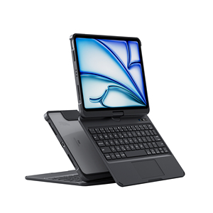Funda con Teclado Inteligente 360° Efimo US Instock con Panel Táctil Multitáctil y Retroiluminación LED, Compatible con <span class=keywords><strong>iPad</strong></span> Air de 11 Pulgadas, <span class=keywords><strong>Pro</strong></span> <span class=keywords><strong>1</strong></span>/2/3/4ª Generación - Product Image 1