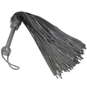 <b>Leather</b> <b>Flogger</b> With Flexible Falls For Sensory Play - Product Image 1