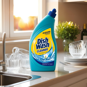 ผงซักฟอกล้างจานกลิ่นกุหลาบแรงสูงทำความสะอาดคราบน้ำมันและคราบอาหารได้ง่ายรวดเร็ว - Product Image 1