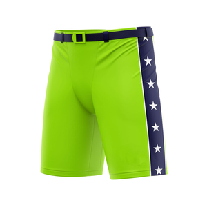 Pantalon de hockey sur glace en gros d'usine OEM avec ceinture réglable et boucle sécurisée, vêtements de sport de haute qualité - Product Image 2