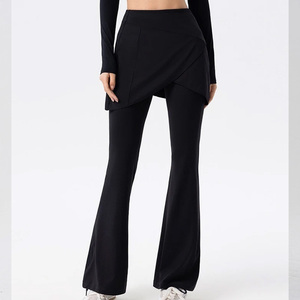 2026 Wholesale Best Quality Women Skirted <b>Leggings</b> Tummy Control Pickleball Tennis Golf Pants With <b>Skirt</b> - Product Image 1