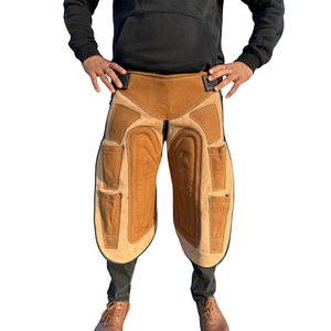 Fully Customizable Luxury Style Genuine Leather Farrier <b>Chaps</b>-ZIQ BRAND High Quality Custom Color & Logo New Arrival - Product Image 1