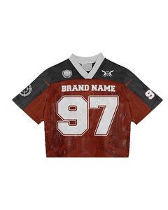 Camiseta Deportiva Transpirable de Malla de Poliéster con Logotipo Personalizado para Fútbol, Baloncesto y Otros Deportes - Product Image 1