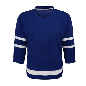 Factory Direct Sale Custom Team Digital Print 100% Polyester Vintage Quick Dry Blank Ice Hockey Jersey for Men - Product Image 1