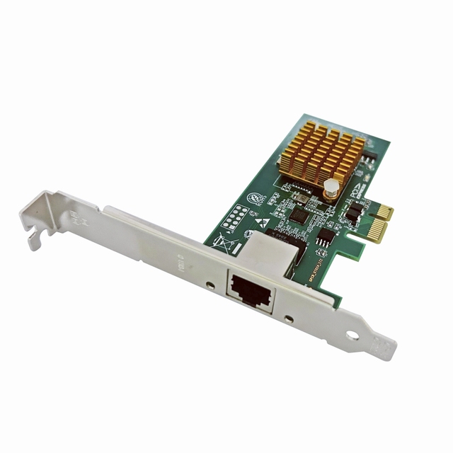 Gigabit One Port Network Card 1GbE SFP RJ45 PCIE Ethernet Adapter with GRT G210AT Chip for GAP& Firewall