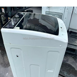 Lave-linge encastrable d'occasion de marques japonaises variées, chargement par le haut, 10,0 kg, électrique, corps en acier inoxydable, commande mécanique - Product Image 5