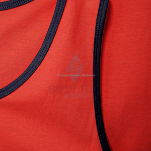 Wholesale Rib Sleeveless 100% Cotton <b>Singlet</b> <b>Mens</b> Blank Solid Vest <b>Men</b> Fitness Tank Top Workout Gym Shirt Digital Printing - Product Image 5