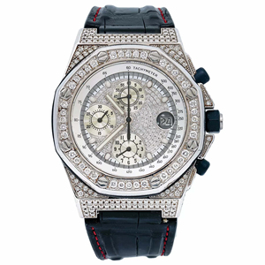 Montre à quartz pour homme en acier inoxydable, style hip-hop de luxe, avec diamants Moissanite VVS, bracelet de 20 mm et cadran en verre traité - Product Image 1