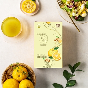 [Pure Bright and Warm Cooperative] Bebida Instantánea de Limón y Jengibre PURE PLAN y Paquete Económico de 1 kg y Té Herbal de Yuja Sin OMG - Product Image 4