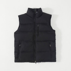 Chaleco acolchado sin mangas para hombre, chaleco de invierno con cremallera, cuello alto, cálido y acolchado. - Product Image 2