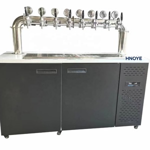 Dispensador de Cerveza de Barril Comercial de Acero Inoxidable de 4 Grifos, Enfriador para Bares y Restaurantes - Product Image 6