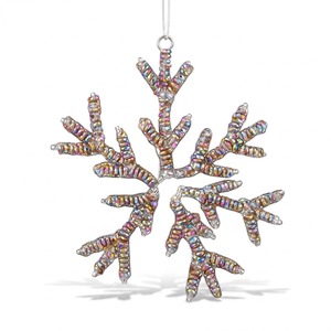 Elegant Handmade Metal Christmas Hanging Ornament With Traditional Holiday Artwork For Seasonal <b>Tree</b> Decoration And Gift Giving - Product Image 6