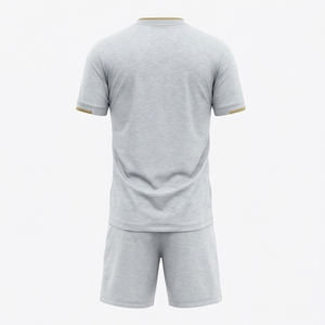 Ensemble de vêtements de sport de football moderne, maillot et short d'entraînement, tenue de football athlétique respirante, ensemble d'équipe MALUZA INDUSTRIES - Product Image 3