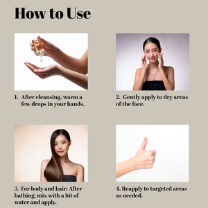 Aceite de belleza de escualano de lujo de 50 ml de producto de cuidado de la piel de Japón para elasticidad y comodidad - Product Image 4