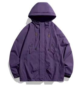 Chaquetas con capucha de moda para hombre y mujer, chaquetas casuales con cremallera para primavera y otoño, chaquetas deportivas unisex para exteriores. - Product Image 3