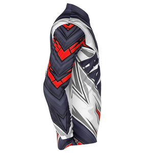 Top Quality Wholesale Price Best Selling OEM Service Long Sleeve Custom Sublimation Racing Mesh Motocross Jersey for Men - Product Image 6