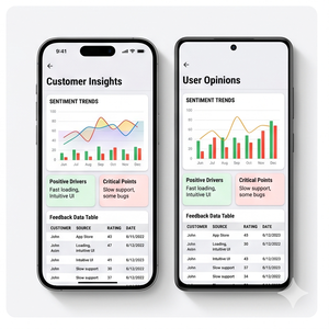 Aplicación de Recopilación de Comentarios Royalcraft – Panel de Información sobre Comentarios, Reseñas, Encuestas y Análisis de Clientes para iOS/Android - Product Image 4