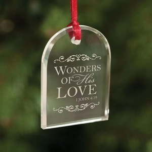 Ornement de Noël en <span class=keywords><strong>verre</strong></span> cristal transparent 2026 – Décoration suspendue en cristal K9 pour le bricolage, la gravure laser et la décoration de sapin de Noël - Product Image 5