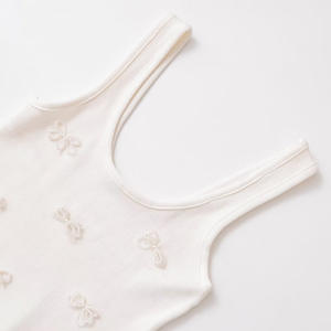 Top Halter de Algodón Transpirable de Alta Calidad, Estilo Náutico, Cuello Halter, 180g, Largo Regular, para Mujer - Product Image 5