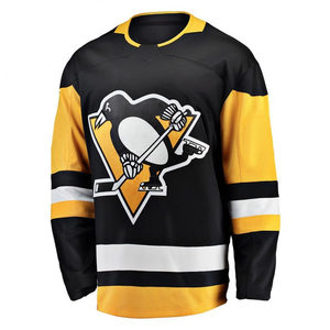 Últimos Modelos de Camisetas de Hockey sobre Hielo para Hombre, Camiseta de Hockey de Equipo, Estilo Nuevo, Cosida, Panelada, 100% Poliéster, Antibacteriana, 3D - Product Image 1