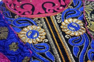 Housse de coussin Boho Coussin indien | Oreiller patchwork décoratif coloré - Product Image 5