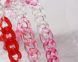 Modern Artistic Resin Acrylic Chain Link <b>Wall</b> <b>Decor</b> Hanging Handmade Statement Piece for Home Interiors - Product Image 2