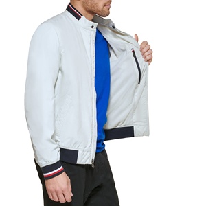 Chaqueta Varsity Delgada Personalizada para Hombre con Bordado, Estilo Vintage, Material de Poliéster, Venta al Por Mayor - Product Image 2