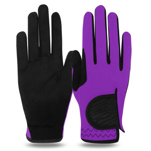 ถุงมือขี่ม้าแบบยูนิเซ็กซ์ เนื้อผ้านุ่มพิเศษ ป้องกันรังสียูวี น้ำหนักเบา ยืดหยุ่น ระบายอากาศได้ดี กันลื่น - Product Image 2