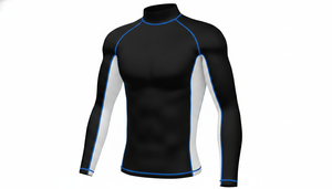 2026 Créez votre propre Rashguard à manches courtes par sublimation pour hommes, MMA, BJJ, avec logo personnalisé, vente en gros, service OEM - Product Image 3