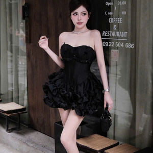 Elegante Vestido Maxi Sencillo y Elegante para Mujer, Lavable, Cómodo, Informal, Formal, con Cintura Natural, de Seda, para Diversas Ocasiones - Product Image 3