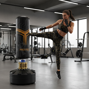 Sac de frappe autonome 100% haute qualité avec base à ressort de rebond pour entraînement de boxe adulte, usage domestique et fitness - Product Image 3