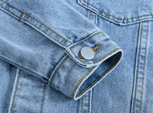 Winters Warm Men's Denim <b>Jean</b> Jacket OEM Casual Outwear Turn Down Collar Jacket Denim Button up Coat Oversize Jacket for Men - Product Image 5