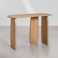 Table console en bois de manguier Vandana Terra Sereno 110x45 cm