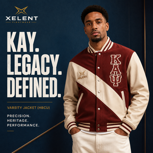 Chaqueta universitaria personalizada para hombre de lana, melton y cuero de cordero, estilo streetwear, marca privada, OEM, para fraternidad, tipo Letterman, de primavera, de lana peinada - Product Image 5