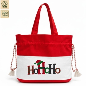 กระเป๋าเครื่องสำอางผ้าแคนวาสคอตตอน 300 GSM ขนาด 35x28x11 ซม. รับทำโลโก้ตามสั่ง ขายส่ง OEM แบรนด์ส่วนตัว รุ่น SNC85 - Product Image 1