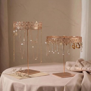 Beautiful Rotating <b>Round</b> Earring Organizer Stand For Jewelry Storage Display And Home Organization Or Gifting Purpose Stand - Product Image 2
