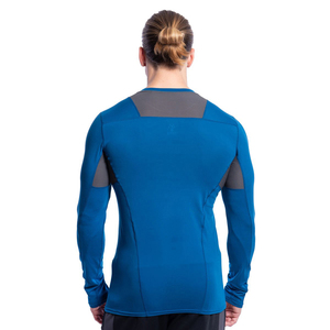 Camiseta de Compresión de Manga Larga para Hombre, Cuello Redondo, Corte Holgado, Personalizable, de Alta Calidad, Tejido de Spandex/Poliéster, Secado Rápido y Transpirable - Product Image 3
