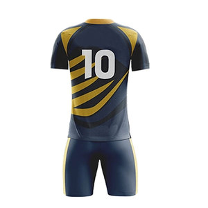 Uniforme de Fútbol Profesional Personalizado, Transpirable, de Poliéster Sublimado, de Secado Rápido, en Venta - Product Image 3