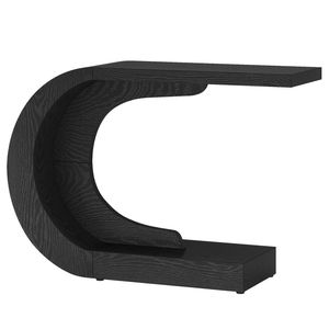 <b>C</b>-Shaped Corridor Console <b>Table</b> with Wave Inspired Design As Entrance Sofa or Living Room Side <b>Table</b> - Product Image 6