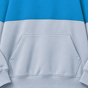 Polyester Cotton Blend Premium Custom Logo Design Streetwear Embossed <b>Fleece</b> Pullover Eco-Friendly Hoodie <b>Men</b> Sweatshirt - Product Image 4