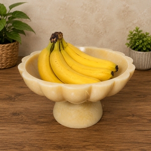 Bol à salade de luxe en résine polie fait main, vaisselle écologique, compatible lave-vaisselle, léger, pour service alimentaire - Product Image 4