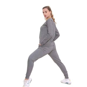 Autumn <b>Women</b> Tracksuit Slim Bodycon Pants Sets Fashion Flared Pants Set Long Sleeve Crop Tops <b>Jacket</b> Pant Suit For <b>Women</b> - Product Image 2