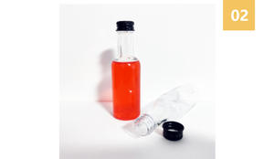 Bouteilles de vin, de liqueur et d'alcool en plastique PET transparentes miniatures de 50 ml, personnalisables, imprimées à l'écran, avec bouchon à vis, cartons pour vodka et bière - Product Image 3