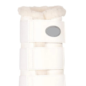 Brida para Caballo de Acero Inoxidable y Cuero PU con Impresión de Logotipo Personalizado, Duradera, Protege los Tendones, Varios Colores, Modelo OEM - Product Image 4