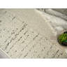 Magníficos Alfombras de Lana y Seda Entropy Ivory Hechas a Mano, de Algodón Orgánico, Diseño Abstracto Tipo Rompecabezas, para Pasillo, Sala de Estar y Hogar - Product Image 2