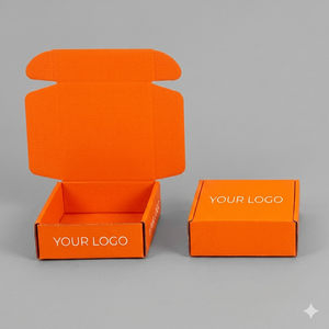 Custom Embossed 2mm Corrugated Board Waterproof Disposable Eco-Friendly Sturdy Lightweight Food Takeout Packaging Mailing Boxes - Product Image 3