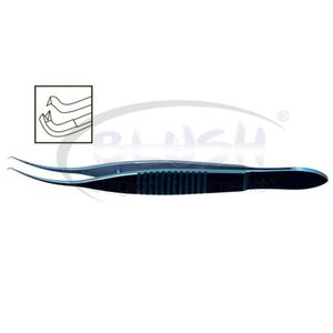 Corneal Utility Forceps Colibri Type 0.2mm 90° Titanium Ophthalmic Microsurgical <b>Instrument</b> By Blush <b>Surgical</b> - Product Image 3