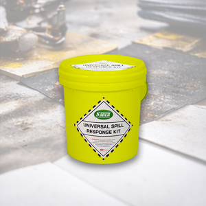15L Universal Spill Kit with Pail | Industrial Small Spill Control Kit for Oil, Water & Chemical Absorbent - Product Image 2